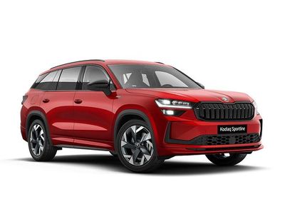 Czerwień velvet metalizowany Nowe 2026 Skoda Kodiaq SportLine SUV | 237 150 zł (Uczciwa cena)
