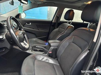 Czarny Używany 2012 Kia Sportage SUV | 42 900 zł (Dość drogi)