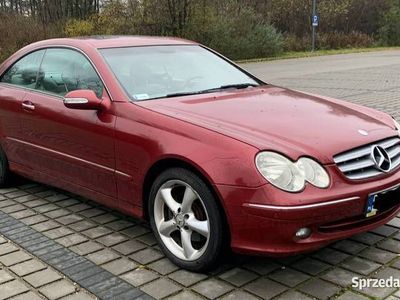 używany Mercedes CLK320 W209, 176 tyś, V6, CarPlay, unikalna wersja