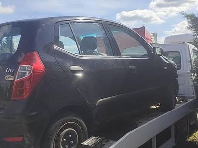 Czarny Używany 2010 Hyundai i10 Hatchback | 2990 zł