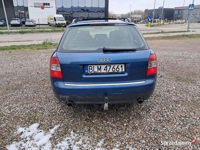 Niebieski Używany 2003 Audi A4 Kombi | 8900 zł (Dobra cena)