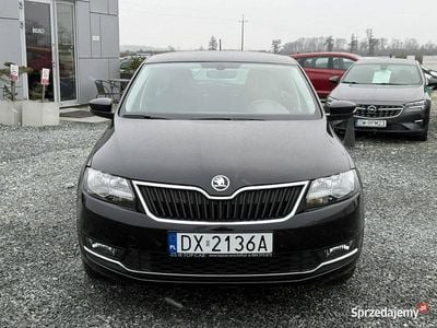 Używany Skoda Rapid 110 KM (80 kW) 2017 Czarny Sedan/Limuzyna