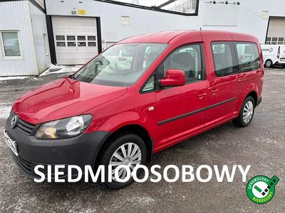 Używany VW Caddy 109 KM (80 kW) 2014 Czerwony Minivan