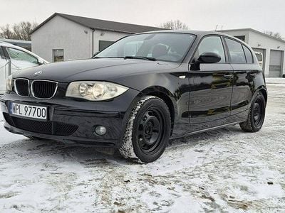Używany BMW 118 122 KM (89 kW) 2006 Czarny Hatchback
