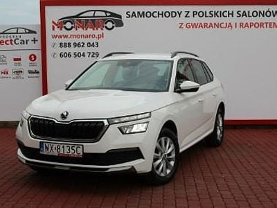 Biały Używany 2021 Skoda Kamiq Ambition SUV | 69 900 zł (Uczciwa cena)