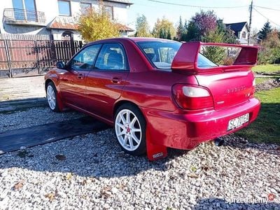 Używany Subaru Impreza 2001 Czerwony Sedan/Limuzyna