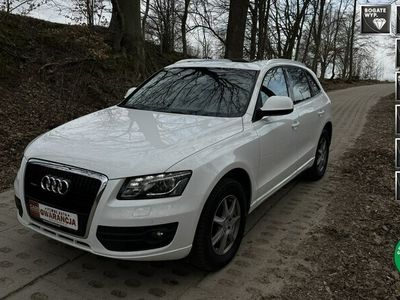 używany Audi Q5 3.0 tdi Quattro panorama ledy bi-xenon navi bez wkł…