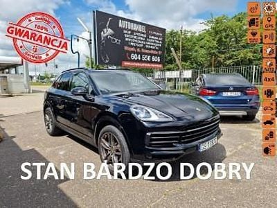 Czarny Używany 2019 Porsche Cayenne Turbo SUV | 189 990 zł