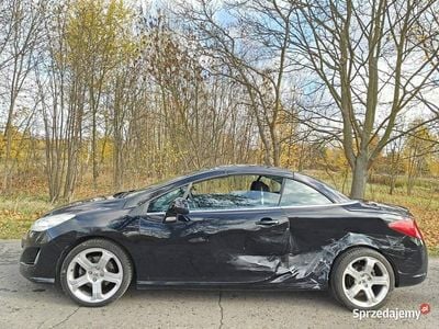 Czarny Używany 2009 Peugeot 308 CC Kabriolet | 9900 zł