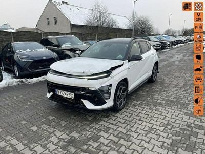 Używany Hyundai Kona N Line 138 KM (101 kW) 2024 Biały SUV