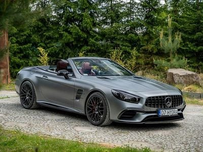 Używany Mercedes SL63 AMG AMG 585 KM (430 kW) 2018 Szary Kabriolet