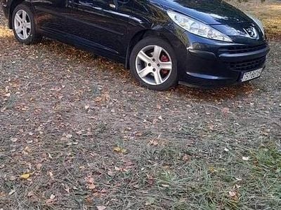 Czarny Używany 2008 Peugeot 207 Kombi | 7500 zł