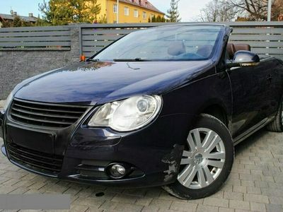 używany VW Eos 1.6 Benzyna Brązowa Skóra Panorama