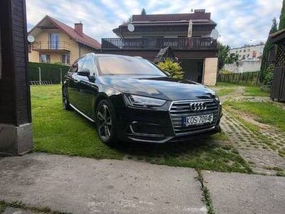 Czarny Używany 2018 Audi A4 S-Line Kombi | 94 000 zł