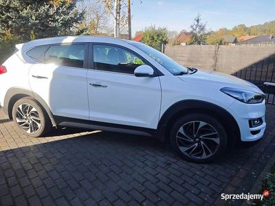 Biały Używany 2019 Hyundai Tucson SUV | 74 900 zł (Uczciwa cena)