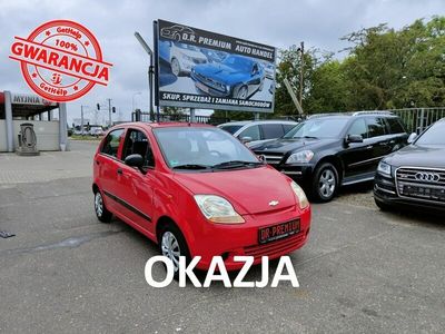 używany Chevrolet Matiz 0.8 BENZYNA 52 KM, Elektryczne Szyby, Isofix, Dwa Klucze