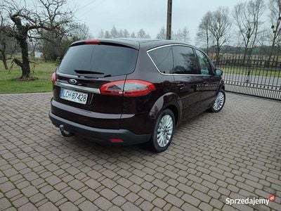 Wiśniowy Używany 2010 Ford S-MAX S Minivan | 25 900 zł (Drogi)
