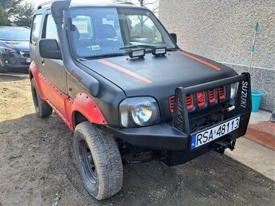 używany Suzuki Jimny rok produkcji 2000 benzyna /gaz, hak, klima