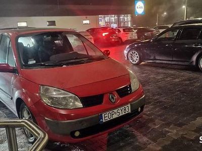 Czerwony Używany 2004 Renault Grand Scénic II Minivan | 4799 zł (Dość drogi)