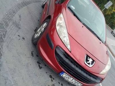 Używany Peugeot 207 2007 Czerwony Hatchback