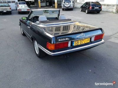 używany Mercedes SL500 1985r. R107 2+2