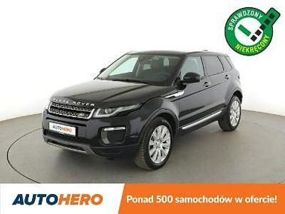 Czarny (metalik) Używany 2016 Land Rover Range Rover evoque SUV | 61 100 zł (Super Cena)