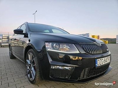 Czarny Używany 2014 Skoda Octavia vRS Kombi | 43 500 zł (Dość drogi)