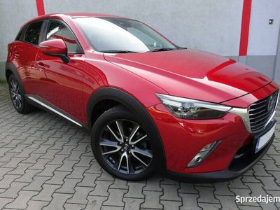 używany Mazda CX-3 2,0i BiLed Półskóra Alu Klimatronik Navi Zarejes…