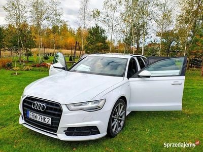 Biały Używany 2017 Audi A6 S-Line Kombi | 73 000 zł (Uczciwa cena)