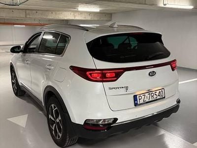Biały Używany 2021 Kia Sportage SUV | 79 000 zł (Dobra cena)