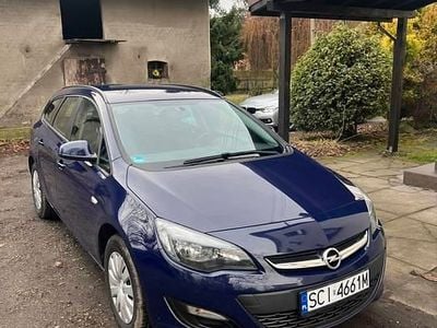 Niebieski Używany 2015 Opel Astra Kombi | 19 500 zł (Dobra cena)