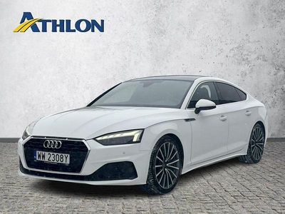 Używany Audi A5 Sportback 204 KM (150 kW) 2020 Biały Hatchback