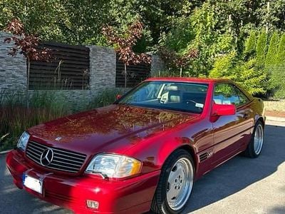 Używany Mercedes SL600 1994 Czerwony Kabriolet