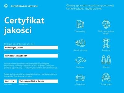 Używany 2019 VW Touran Minivan | 69 900 zł