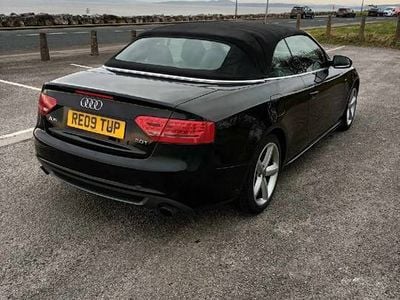 Czarny Używany 2009 Audi A5 Cabriolet S-Line Kabriolet | 14 000 zł