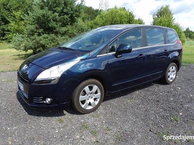 Niebieski Używany 2010 Peugeot 5008 Minivan | 25 500 zł (Drogi)