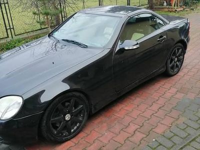 Czarny Używany 2000 Mercedes SLK320 Kabriolet | 38 000 zł