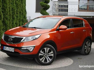 Używany Kia Sportage 136 KM (100 kW) 2011 Pomarańczowy (metalik) SUV