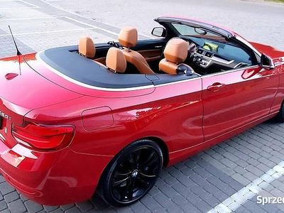 Czerwony Używany 2018 BMW 230 Kabriolet | 44 990 zł