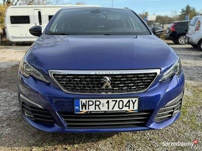 Niebieski Używany 2018 Peugeot 308 SW GT-line Kombi | 41 900 zł (Dość drogi)