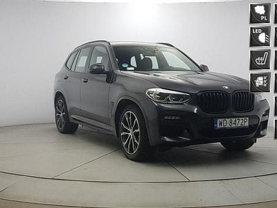 Czarny Używany 2021 BMW X3 M Sport SUV | 144 850 zł (Dobra cena)