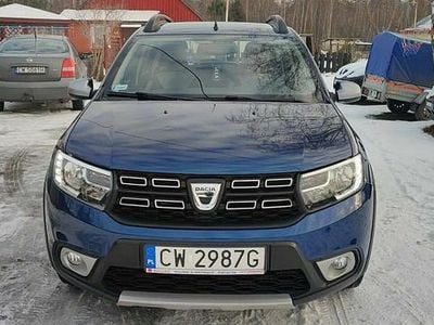 Niebieski Używany 2017 Dacia Sandero Hatchback | 29 900 zł (Uczciwa cena)