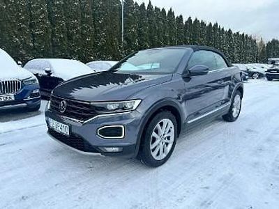 Szary (metalik) Używany 2021 VW T-Roc Cabriolet Kabriolet | 84 900 zł