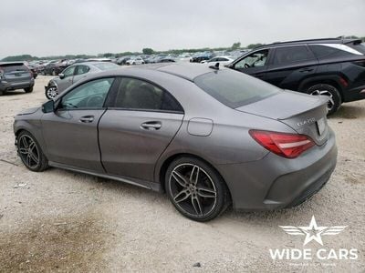 Szary (metalik) Używany 2018 Mercedes CLA250 AMG Sedan/Limuzyna | 48 600 zł