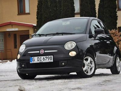 Czarny (metalik) Używany 2008 Fiat 500 Hatchback | 17 900 zł (Uczciwa cena)