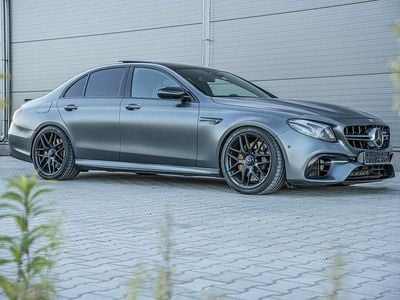 Używany Mercedes E63 AMG AMG 612 KM (450 kW) 2017 Szary (metalik) Sedan/Limuzyna