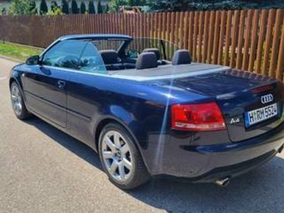 Niebieski Używany 2006 Audi A4 Cabriolet Kabriolet | 19 800 zł