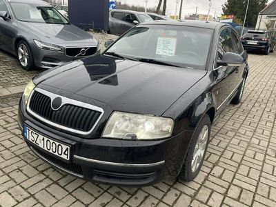Czarny (metalik) Używany 2006 Skoda Superb Sedan/Limuzyna | 9900 zł