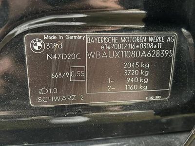 używany BMW 318 D 2009 rok 143KM Xenon