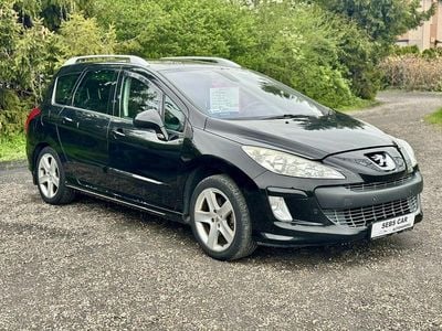 Czarny (metalik) Używany 2009 Peugeot 308 Kombi | 9900 zł